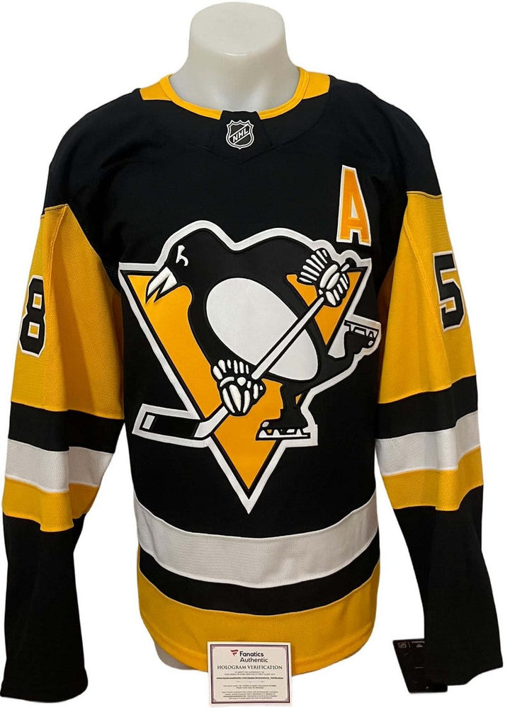 Chandail officiel Fanatics Premium signé - Kris Letang domicile Fanatics coa