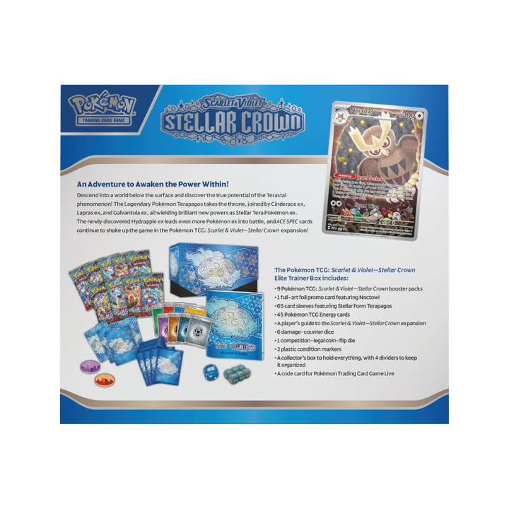 Pokémon - Scarlet & Violet Stellar Crown - Elite Trainer Box