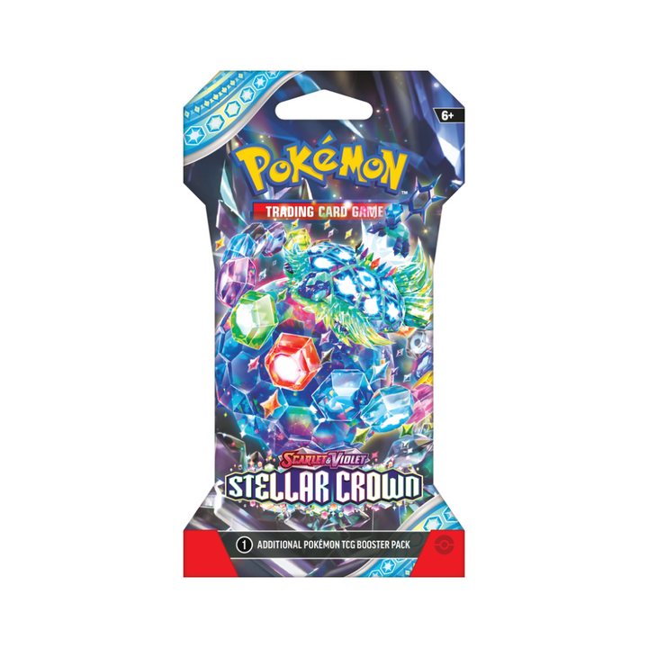 Pokémon Scarlet & Violet Stellar Crown Sleeved Pack