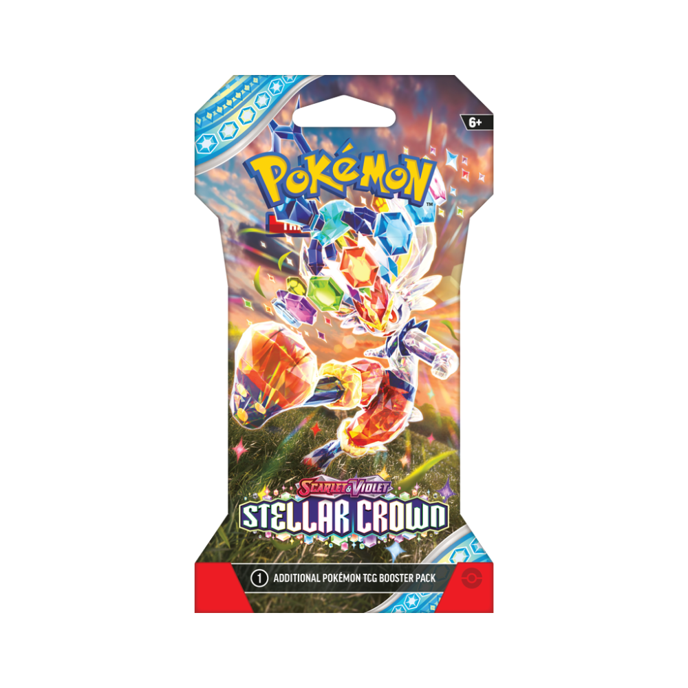 Pokémon Scarlet & Violet Stellar Crown Sleeved Pack