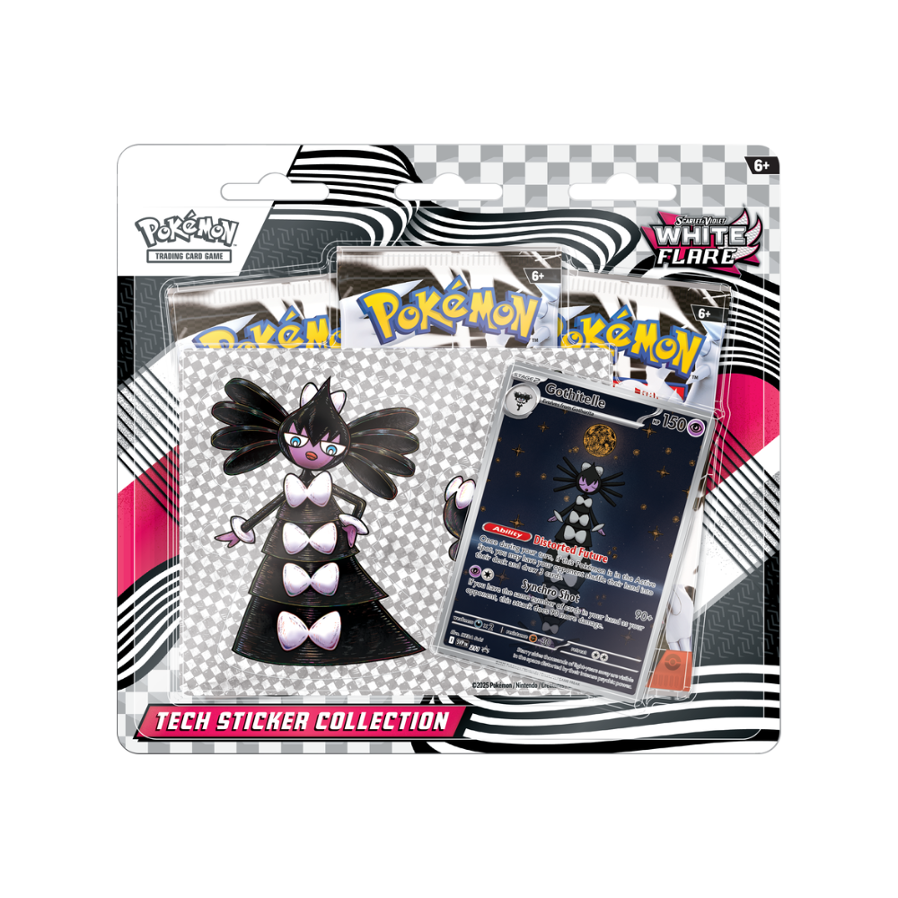 Pokémon - Scarlet & Violet White Flare - Tech Sticker Collection