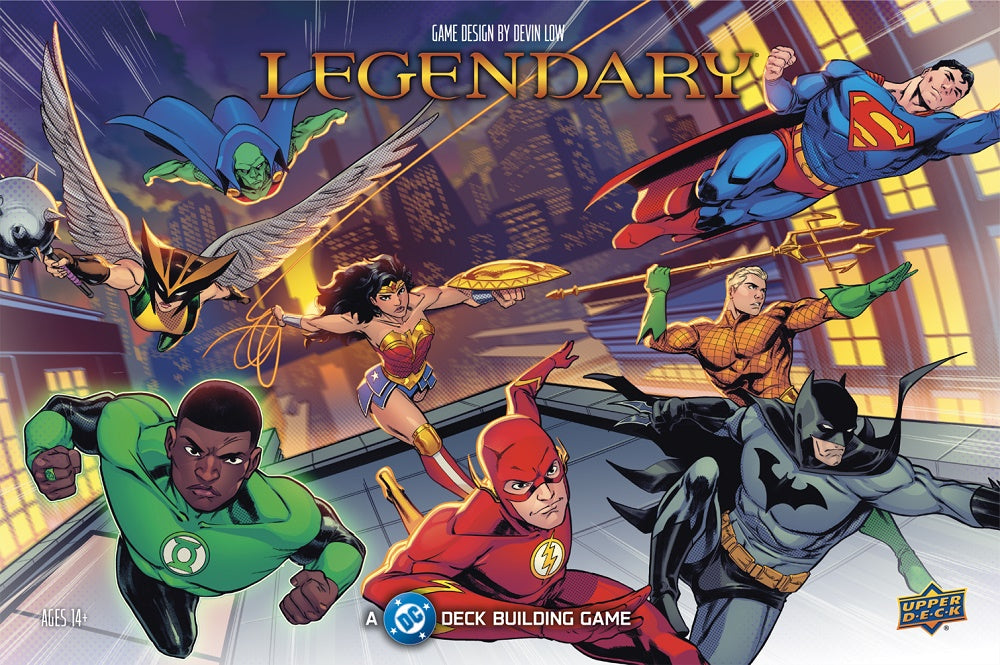 Upper Deck DC Legendary Deck Building Game Core Set