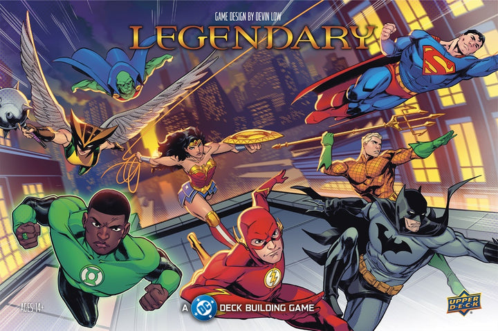 Upper Deck DC Legendary Deck Building Game Core Set