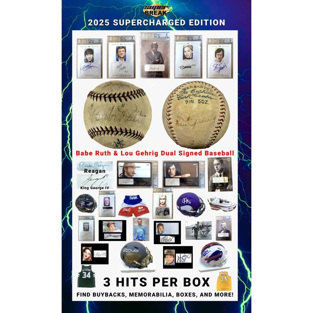 2025 Super Break Supercharged Series 1 Edition Hobby Box