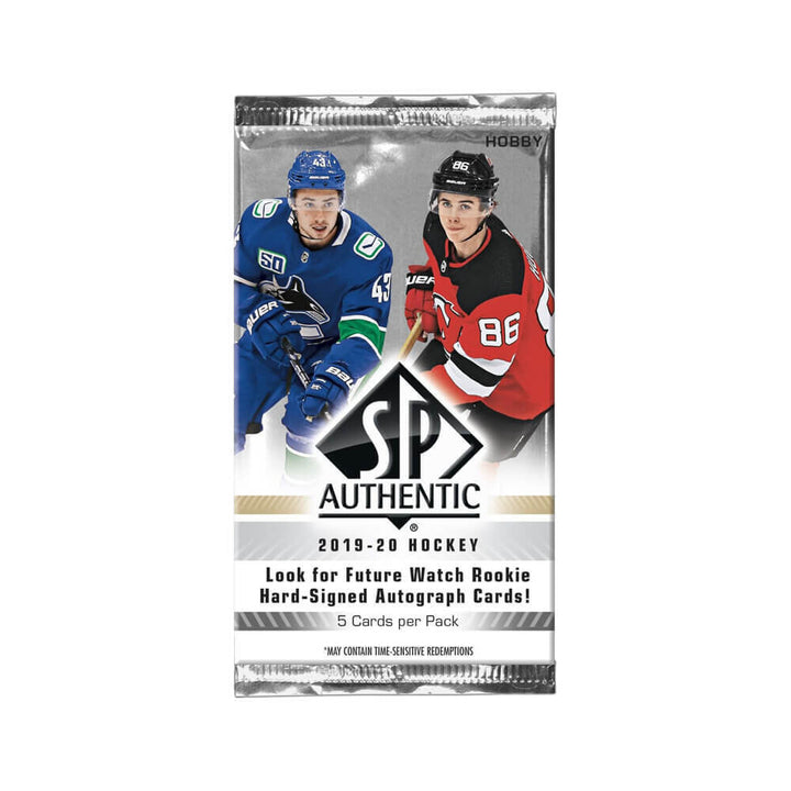 Upper Deck 2019-20 Sp Authentic Hockey Hobby Box
