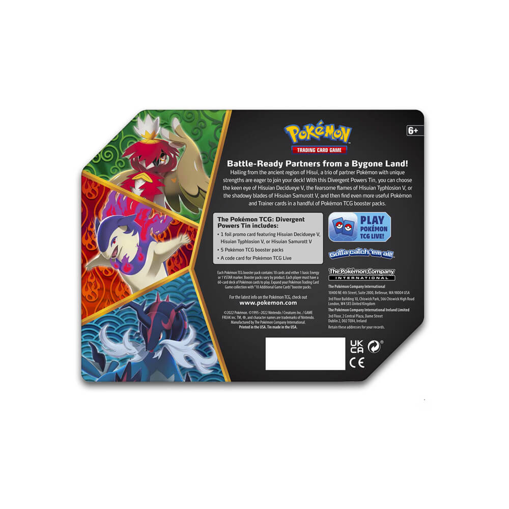 Pokémon Divergent Powers Tin