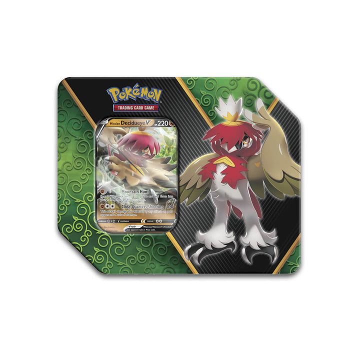 Pokémon Divergent Powers Tin Hisuian Decidueye V