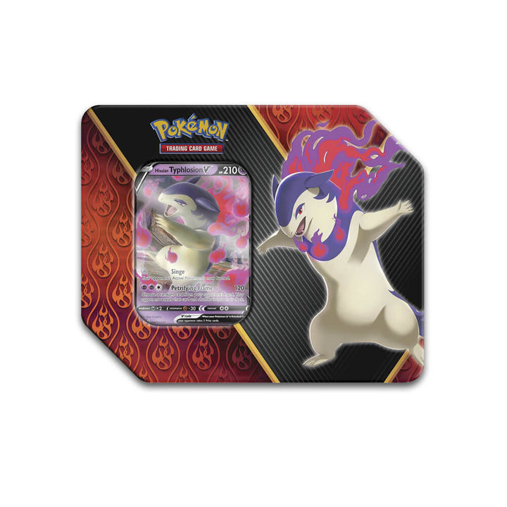Pokémon Divergent Powers Tin Hisuian Typhlosion V