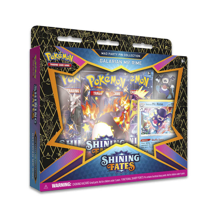 Pokémon Shining Fates Mad Party Pin Collection