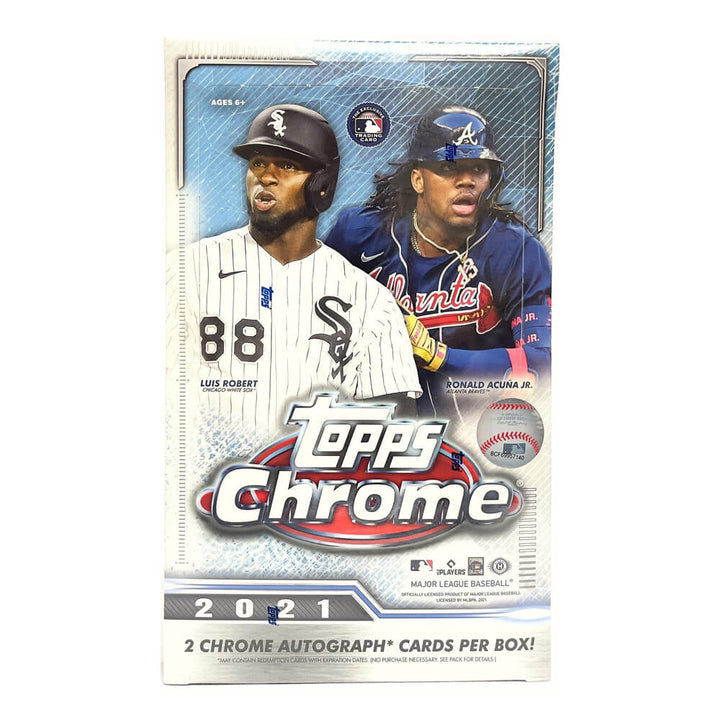 2021 Topps Chrome Baseball Hobby Box
