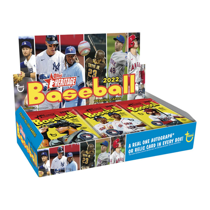 2022 Topps Heritage Baseball Hobby Box