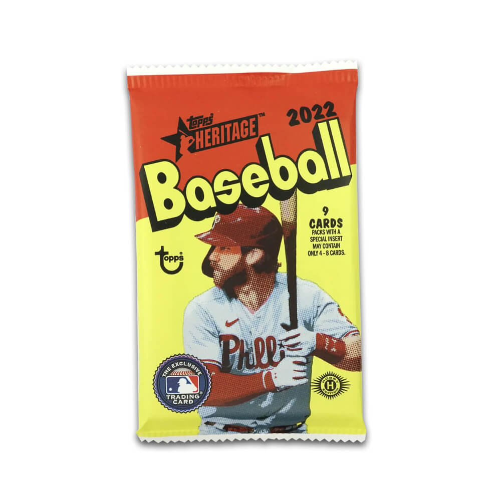 2022 Topps Heritage Baseball Hobby Box