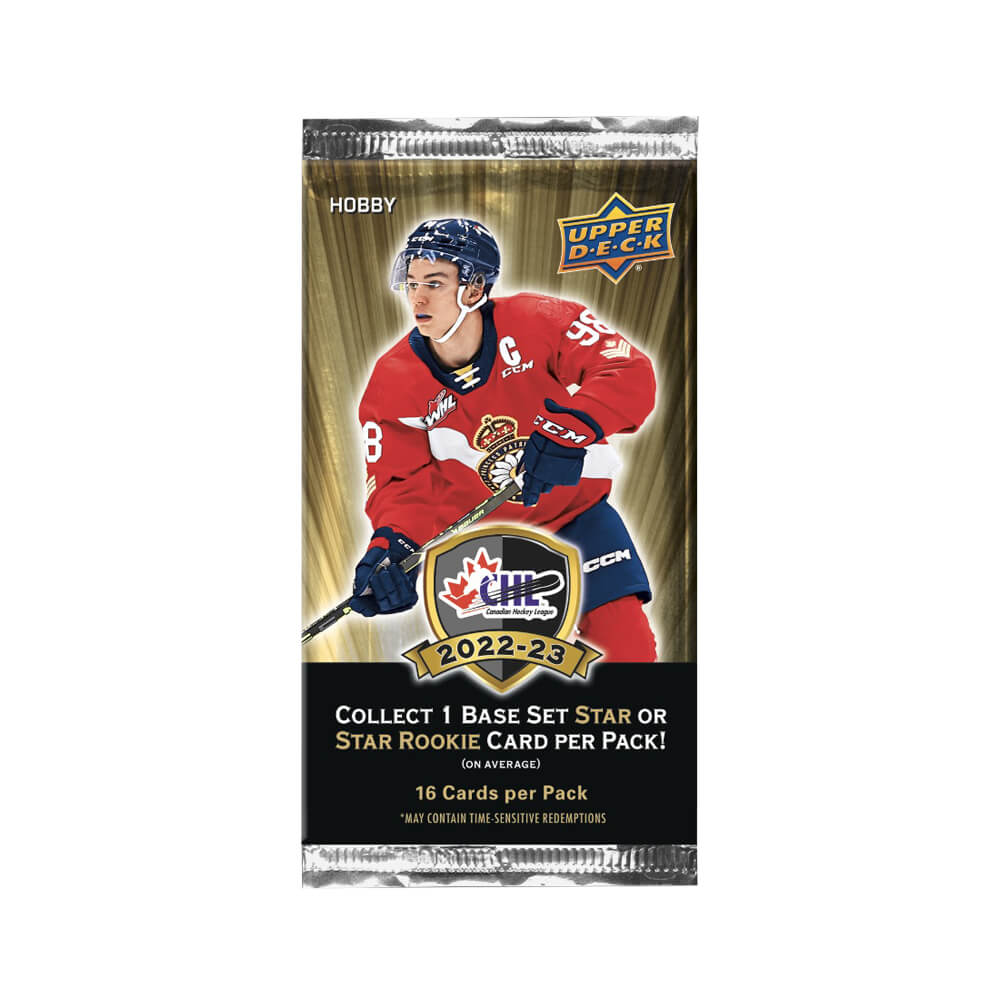 2022-23 Upper Deck CHL Hockey Hobby Box