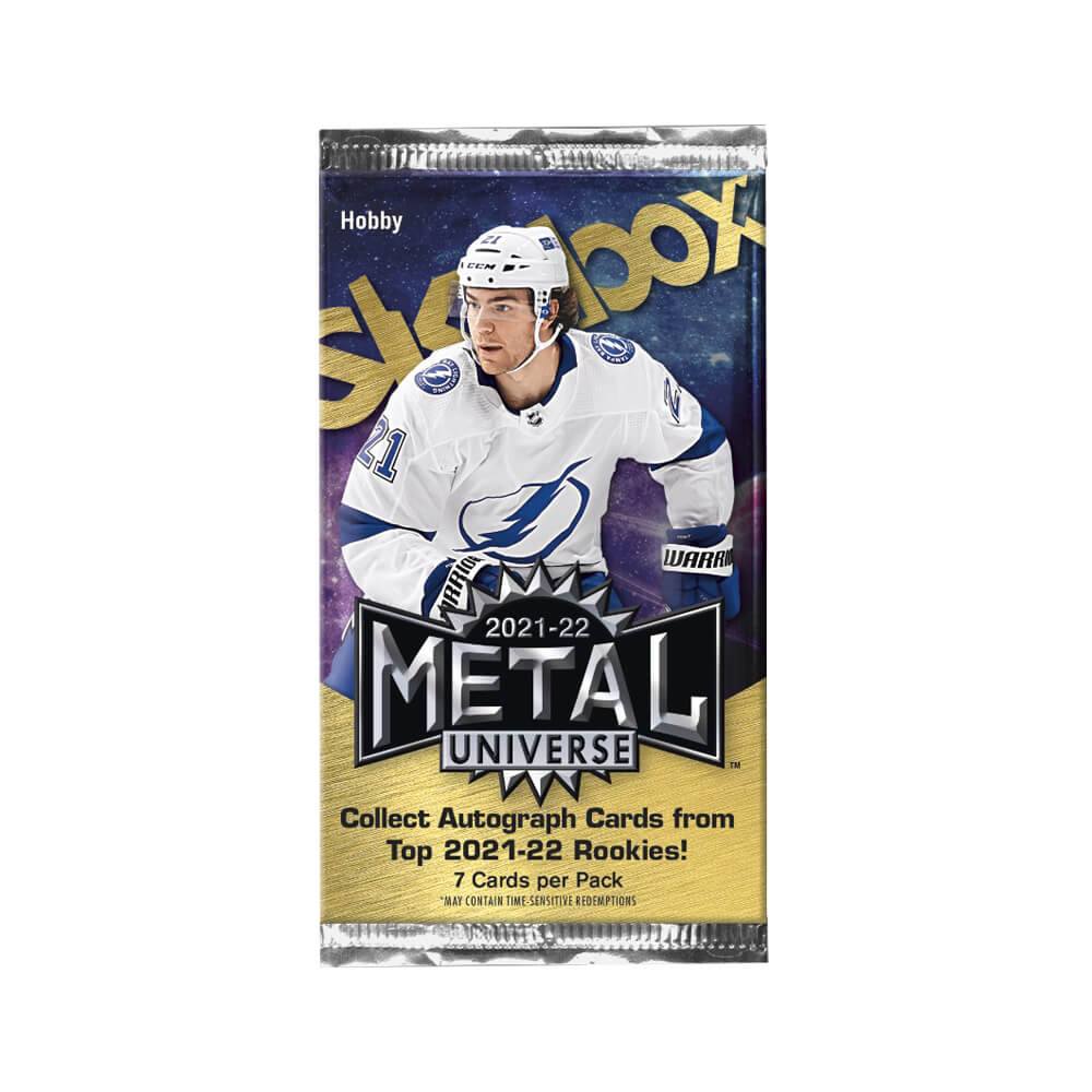 2021-22 Upper Deck SkyBox Metal Universe Hockey Hobby Box