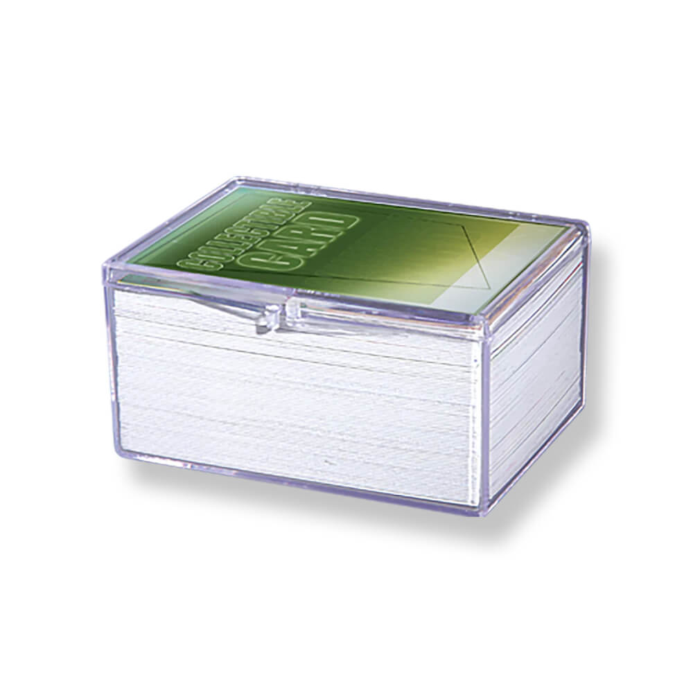 Ultra Pro Boîte de rangement à charnière (15 à 150 cartes)