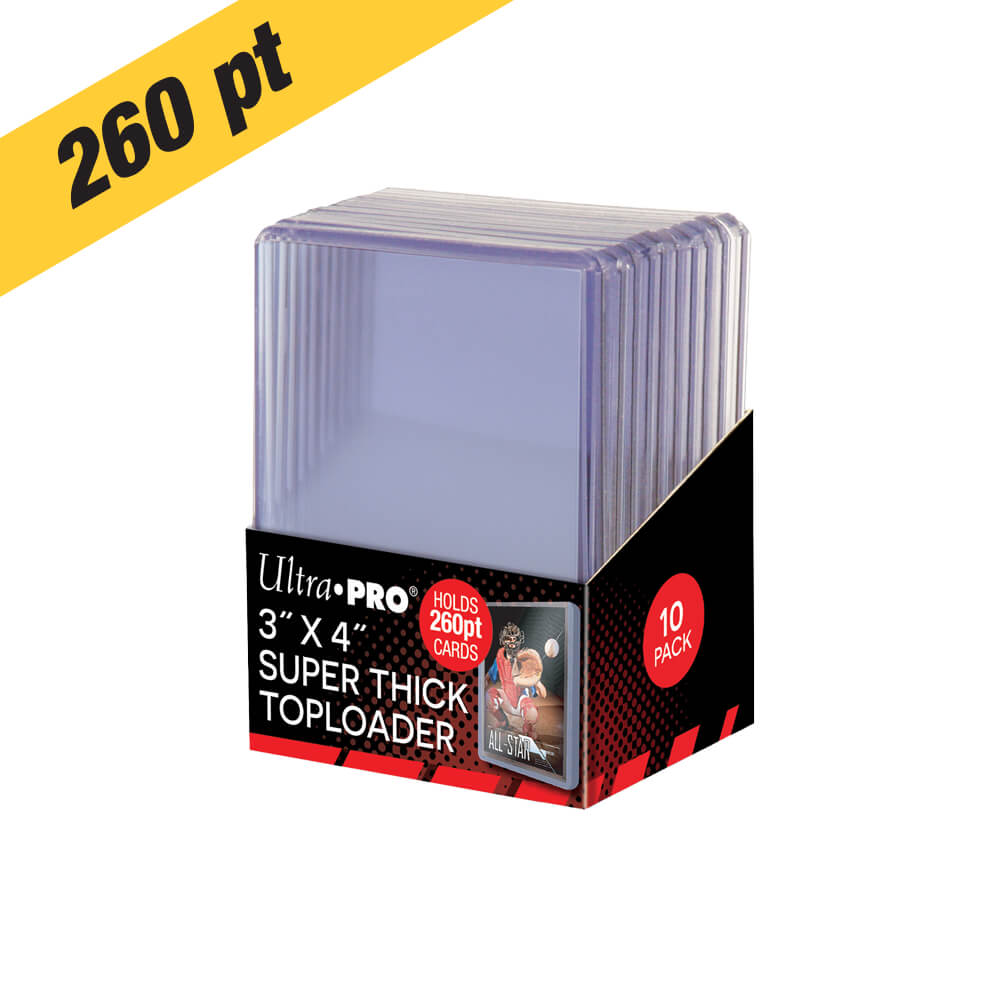 Ultra Pro Toploaders 3x4 - 260 pt