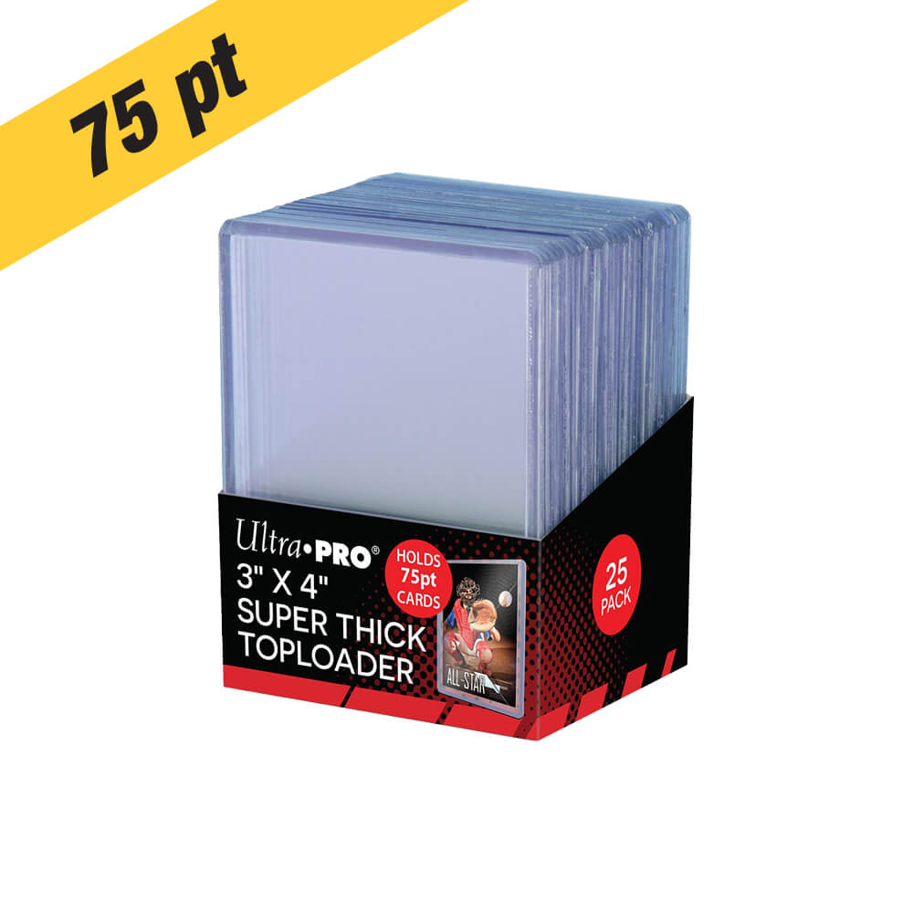 Ultra Pro Toploaders 3x4 - 75 pt