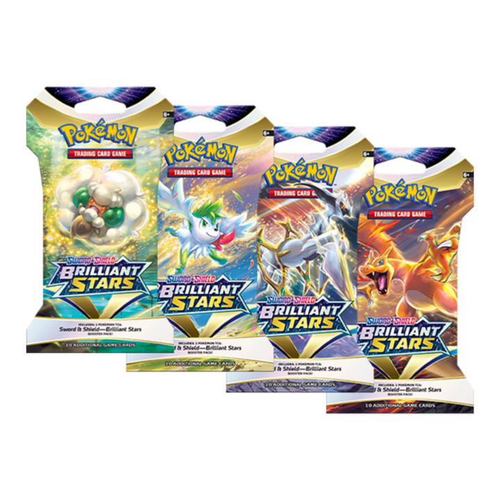 POKEMON SWORD & SHIELD BRILLIANT STARS SLEEVED PACK