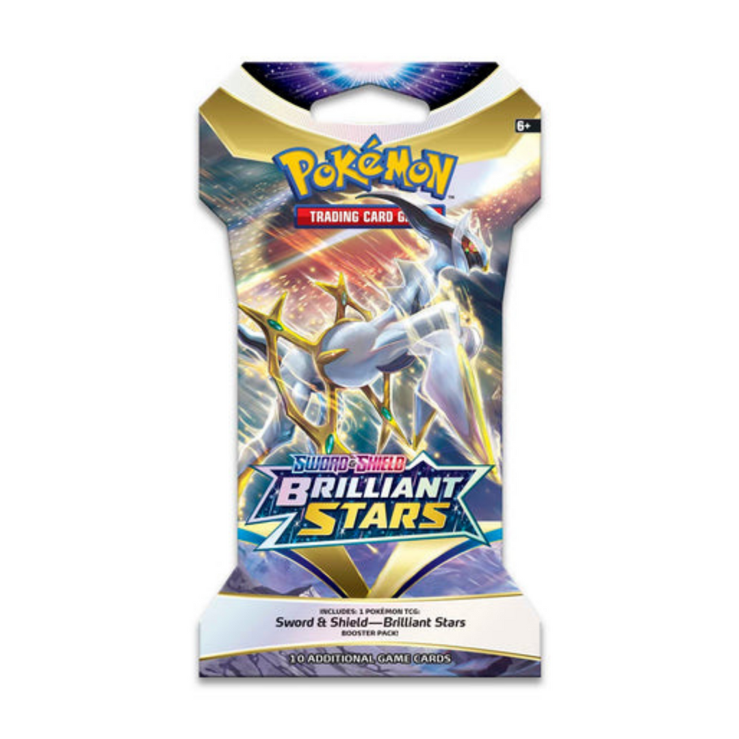 POKEMON SWORD & SHIELD BRILLIANT STARS SLEEVED PACK