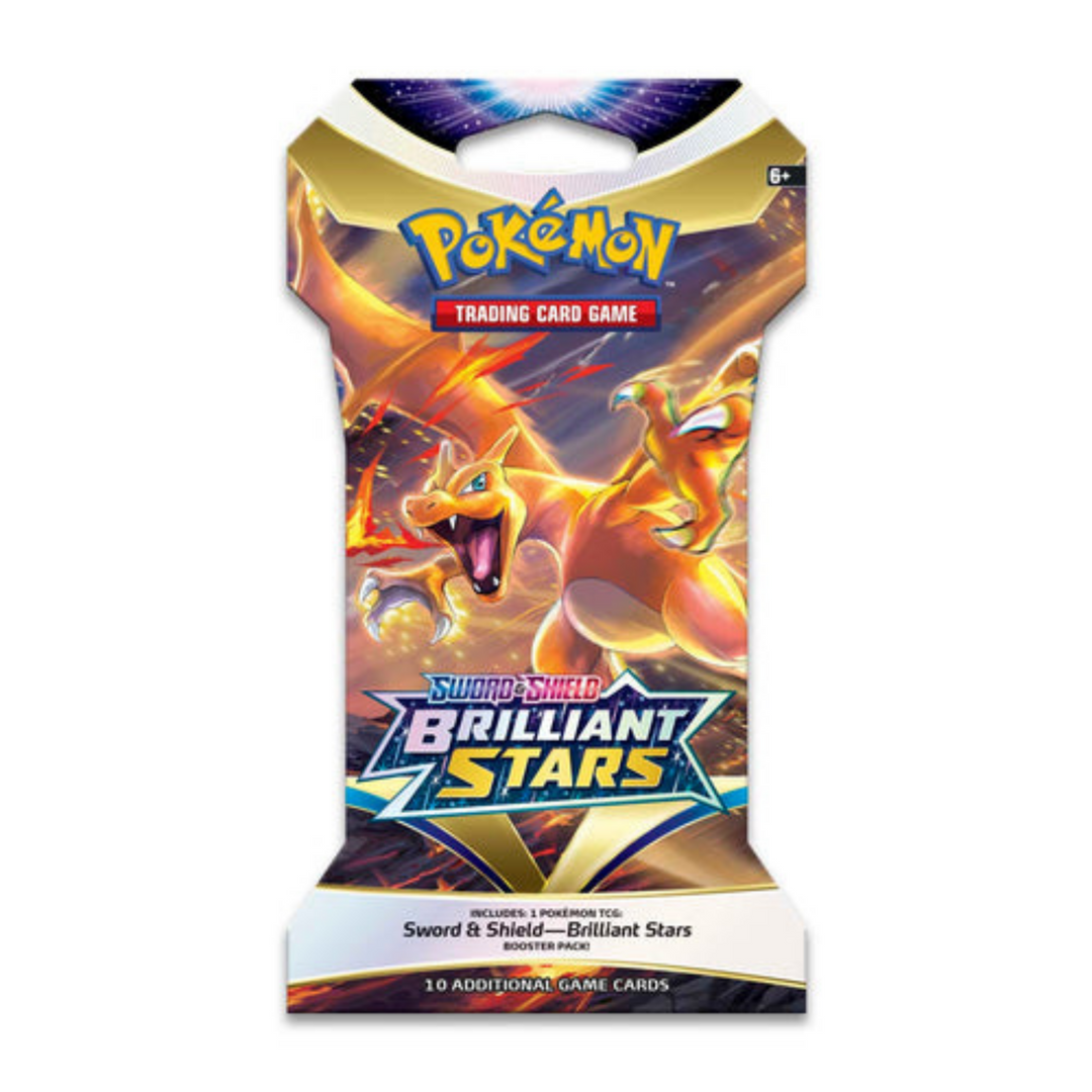 POKEMON SWORD & SHIELD BRILLIANT STARS SLEEVED PACK