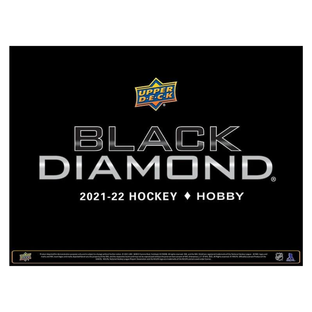 2021-22 Upper Deck Black Diamond Hockey Hobby Box