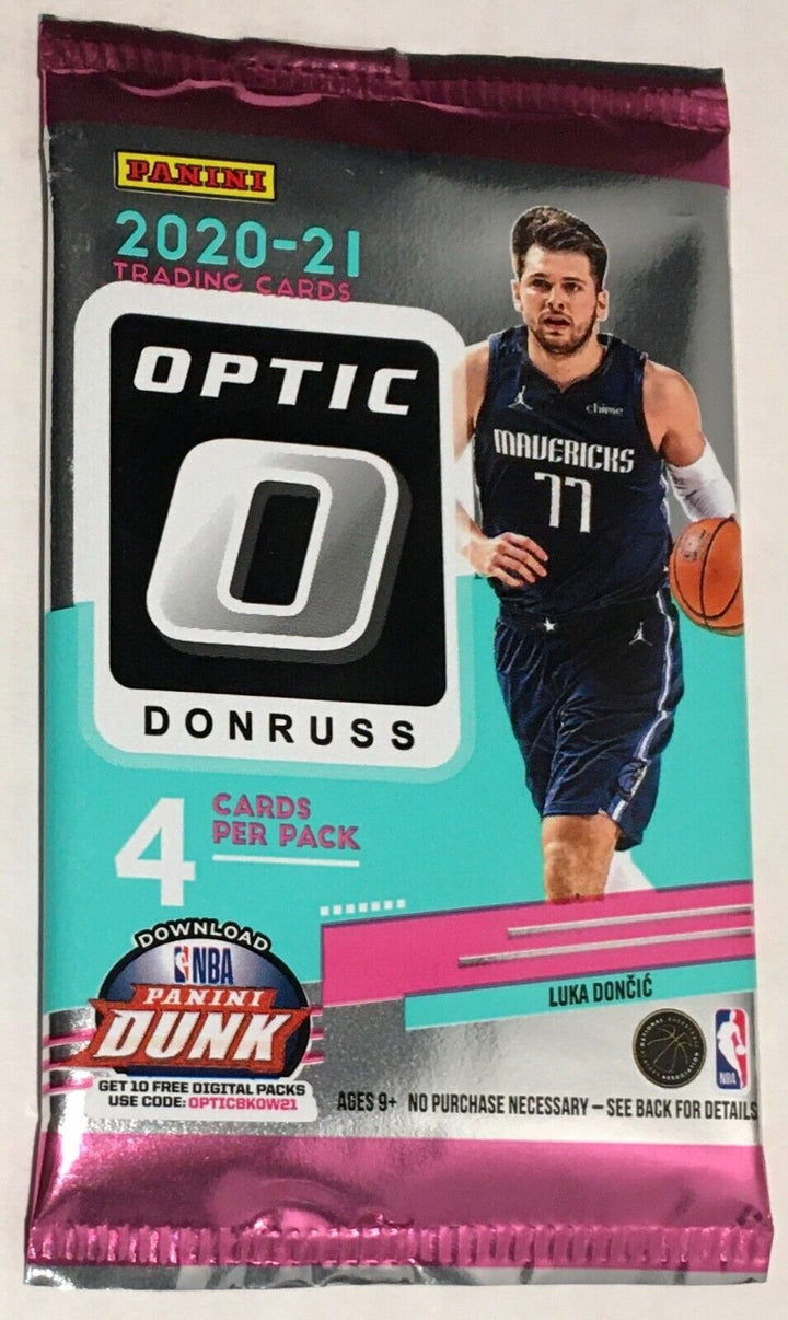 2020-21 Panini Optic Donruss Basketball Blaster Box